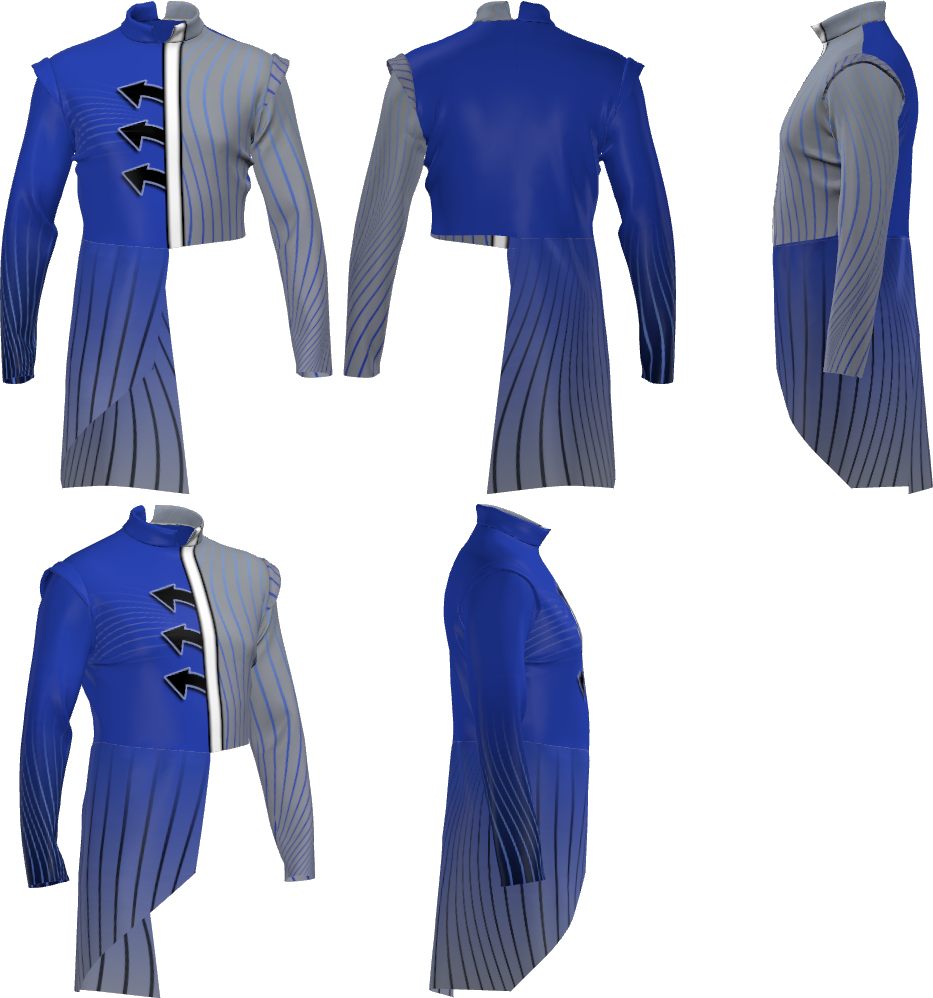 Waves EMERGENCE SERIES BAND UNIFORM Synced Up Designs