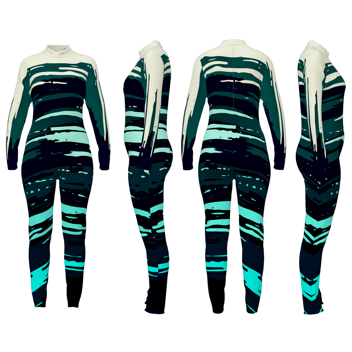 DIGITAL PRINT UNIFORM - Continuous Unitard – Synced Up Designs