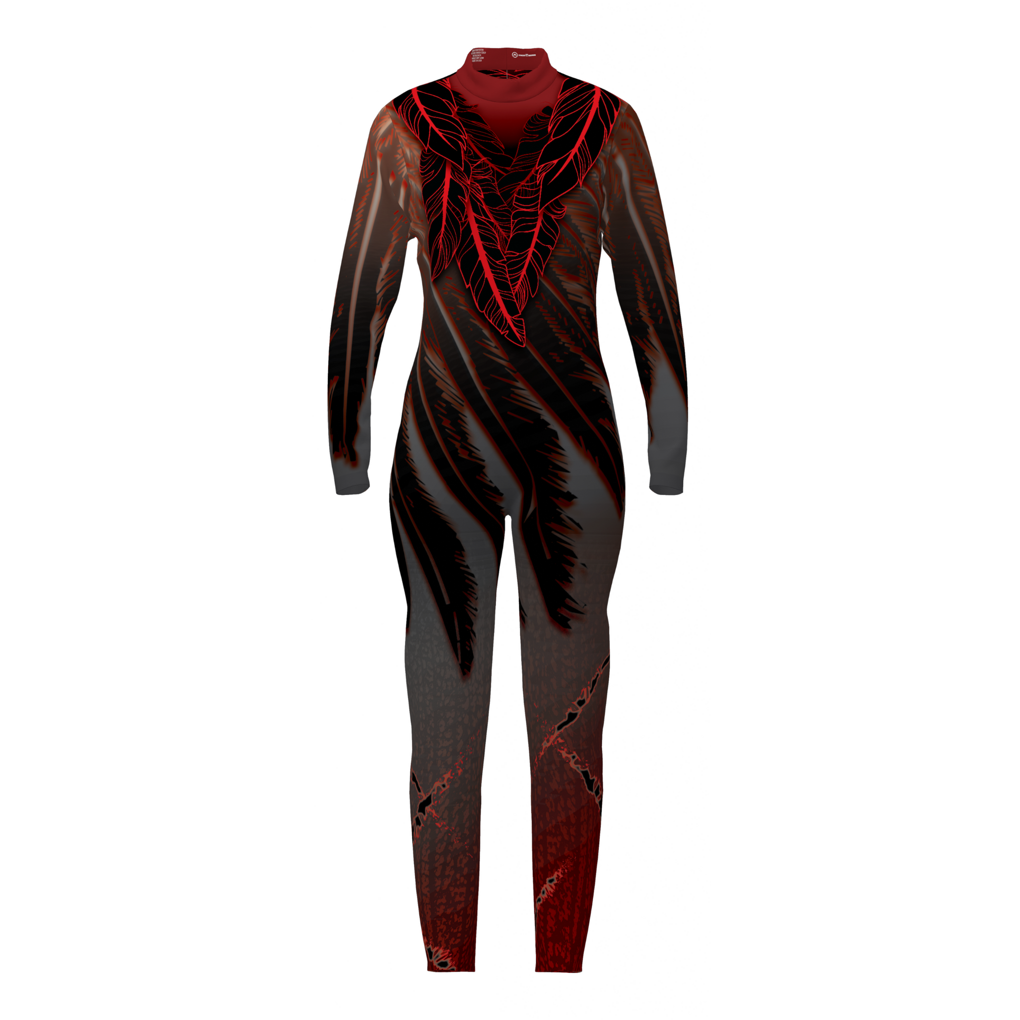 DIGITAL PRINT UNITARD - And Then The Ravens Came