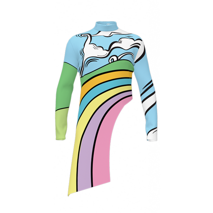 DIGITAL PRINT UNIFORM - Cloudscript Curved Top