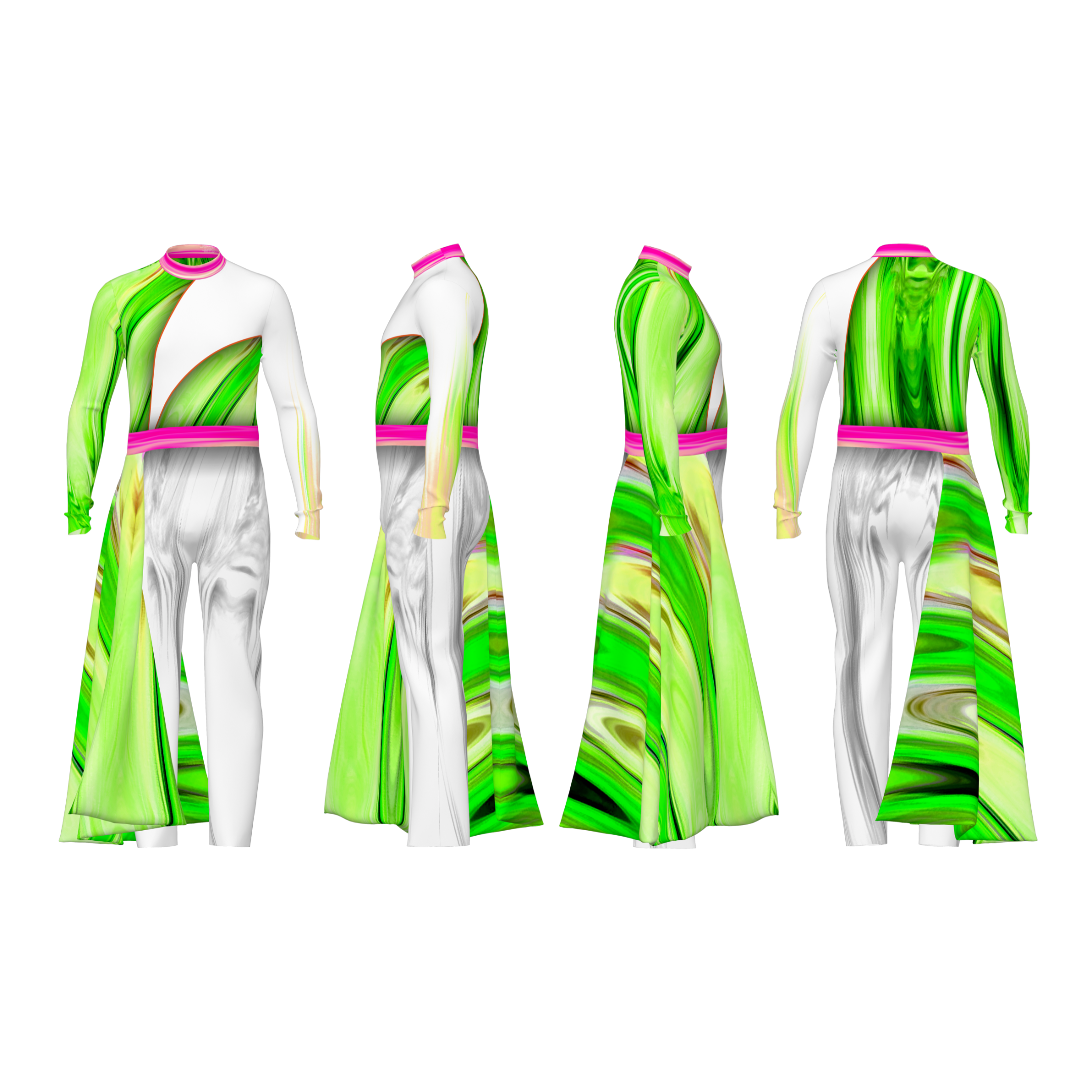 DIGITAL PRINT UNITARD - Tidal