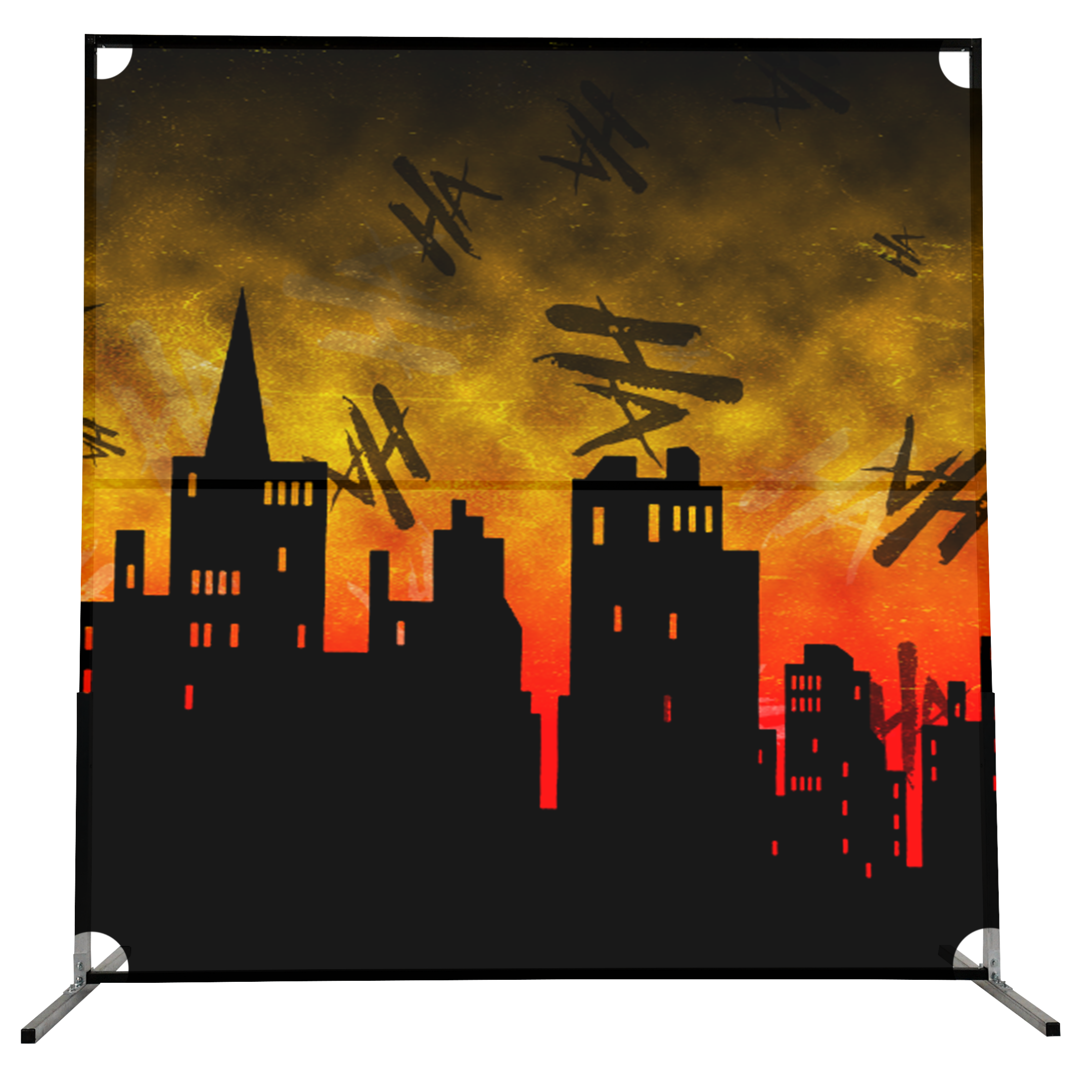 Why So Serious? - Backdrop Prop Graphic