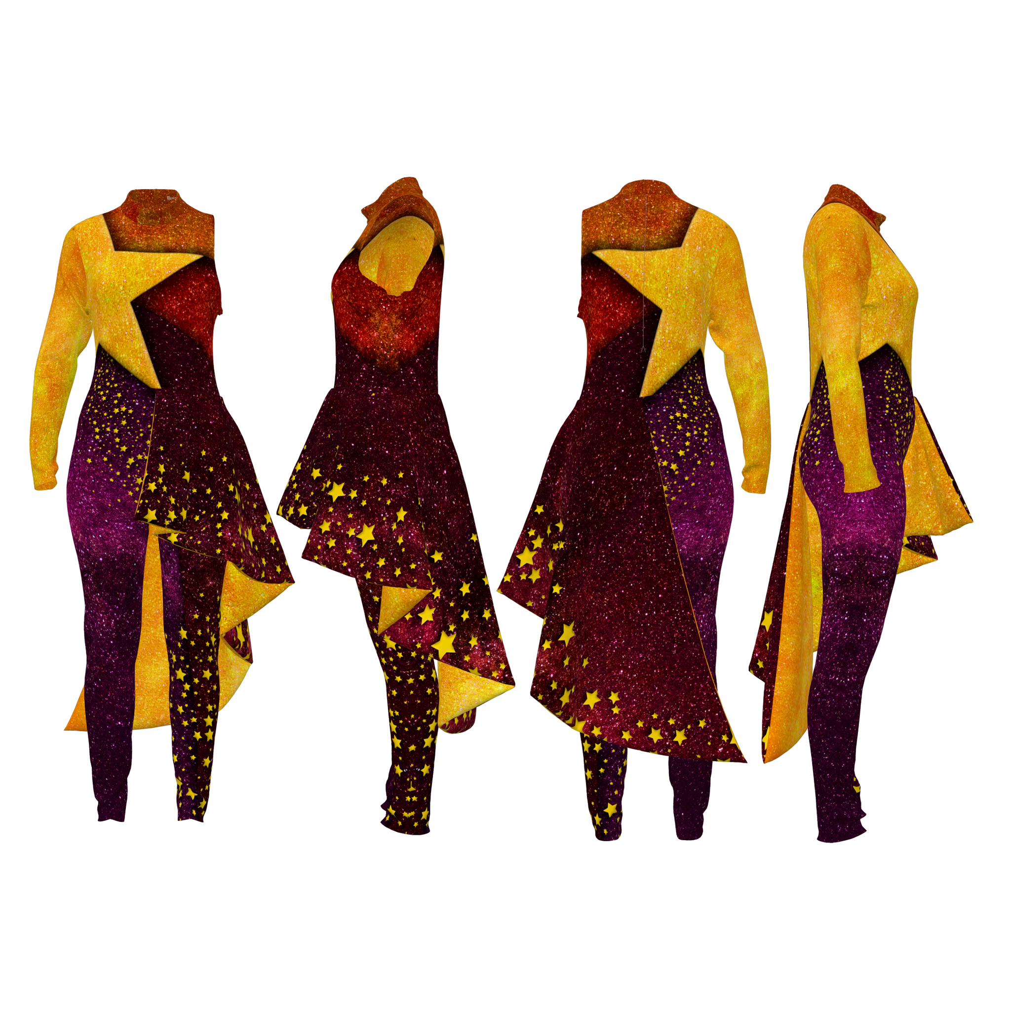 DIGITAL PRINT UNIFORM - Rocketman Unitard
