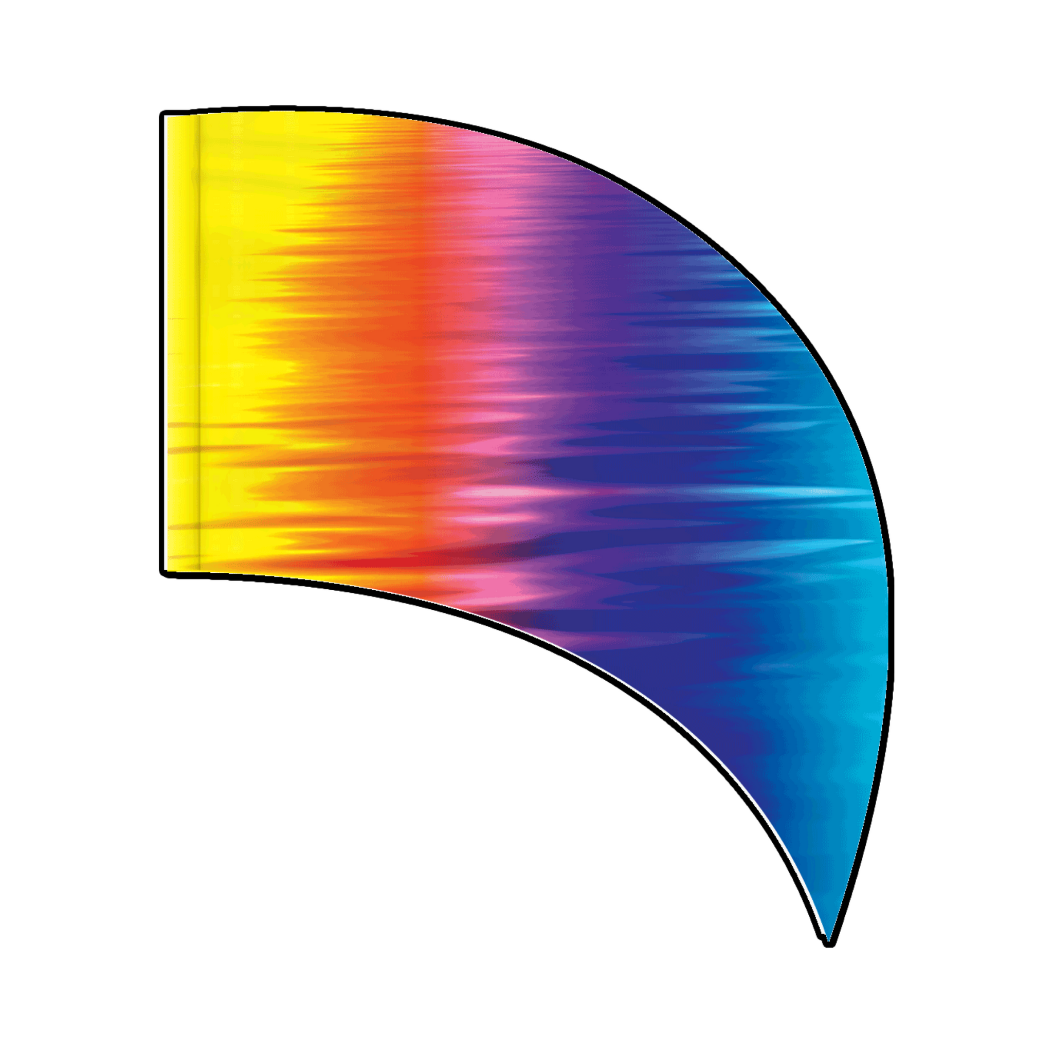 A New Dawn - Teardrop Swing Flag