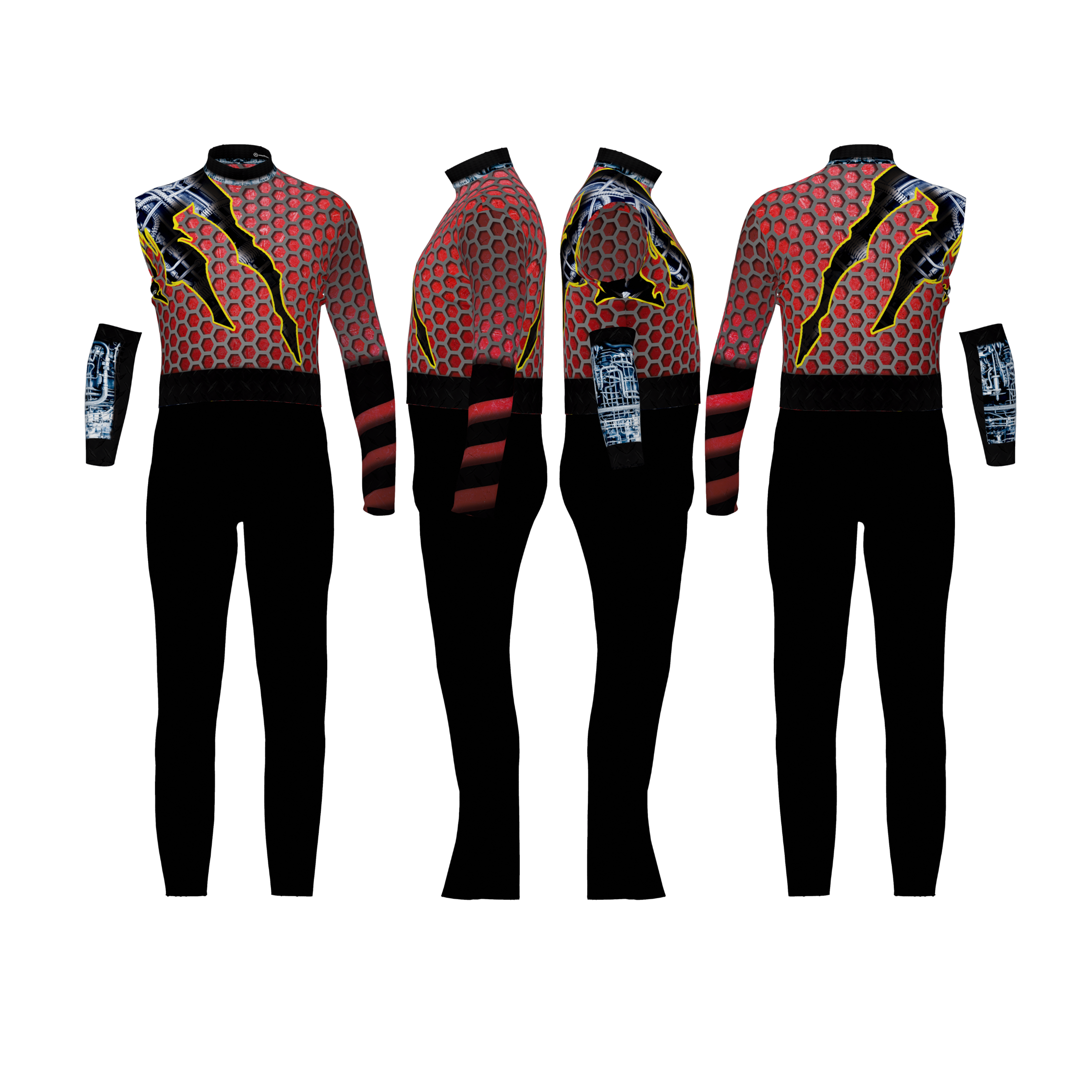 DIGITAL PRINT UNIFORM - The Machine Classic Top