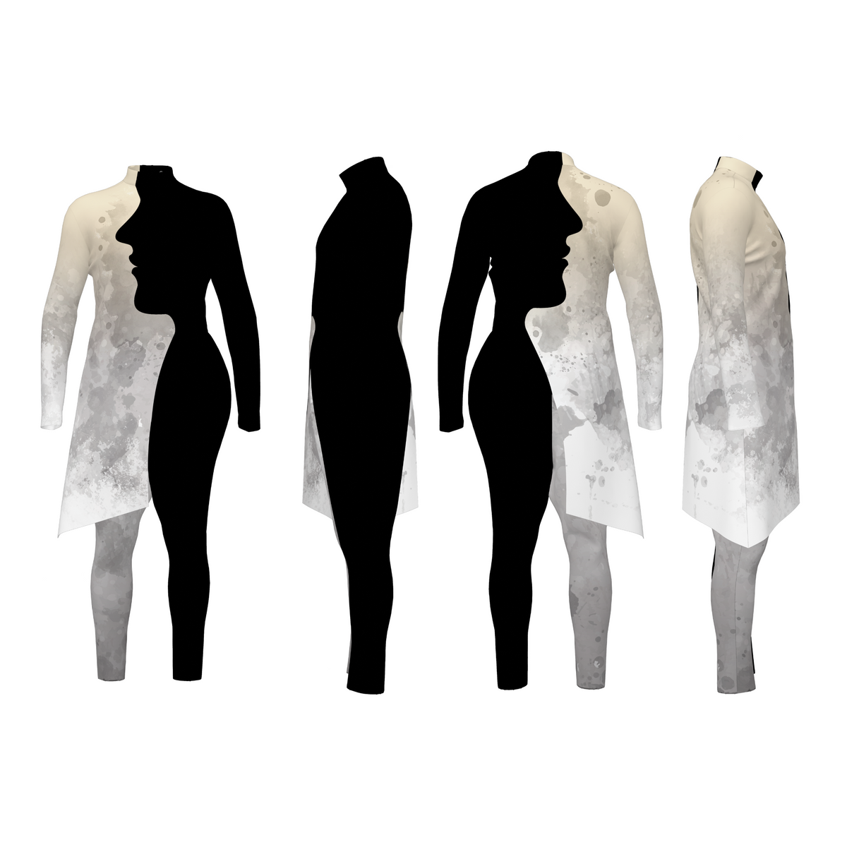 DIGITAL PRINT UNIFORM - Faces 1 – Synced Up Designs