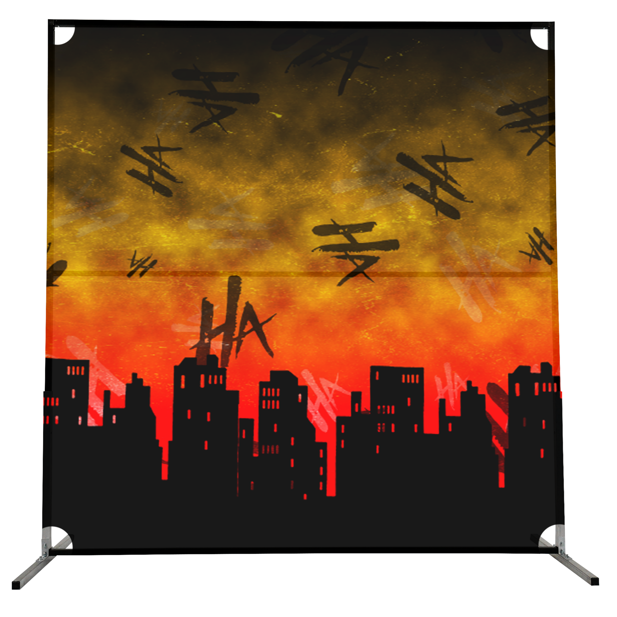 Why So Serious? - Backdrop Prop Graphic