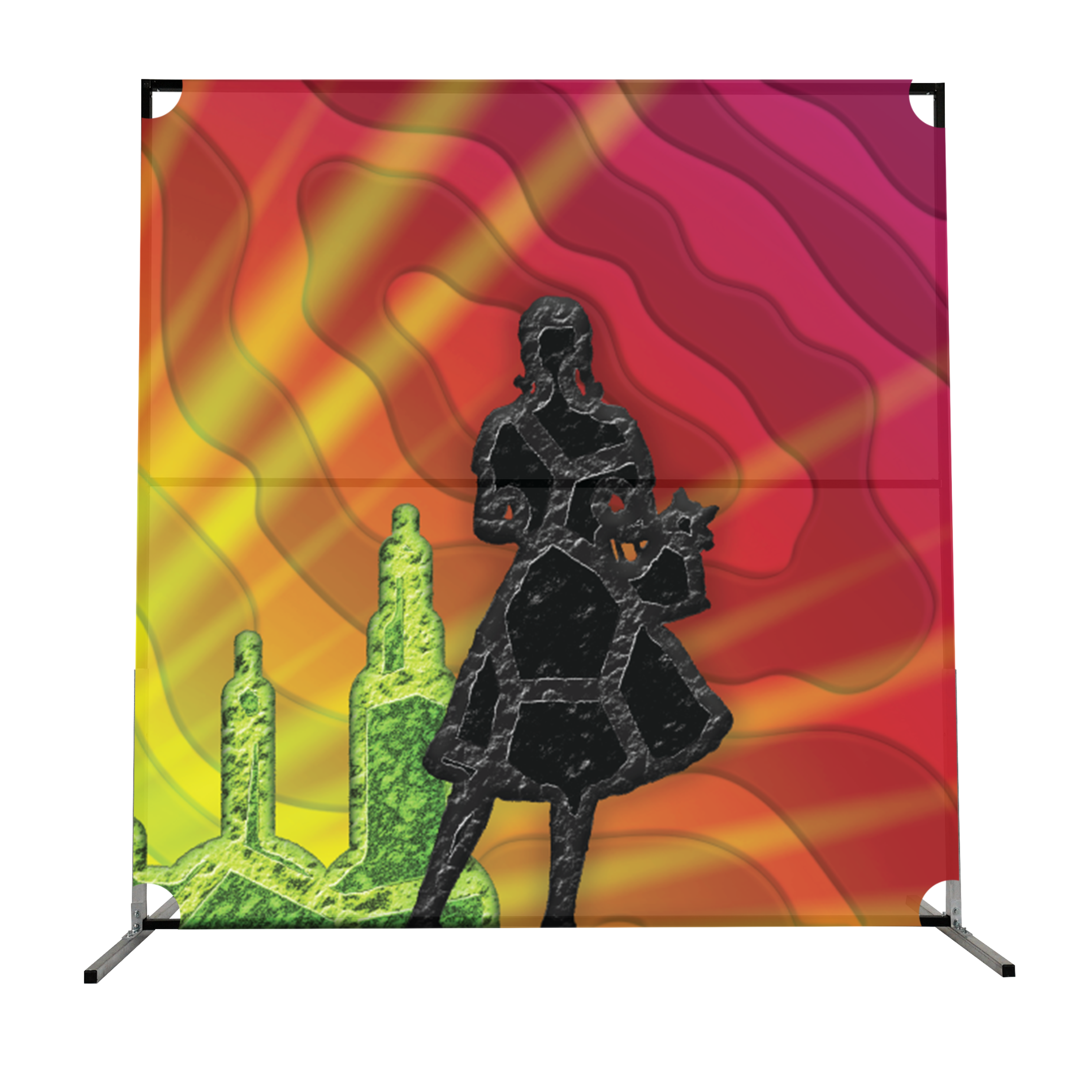 Organic Skyline - BACKDROP PROP GRAPHICS