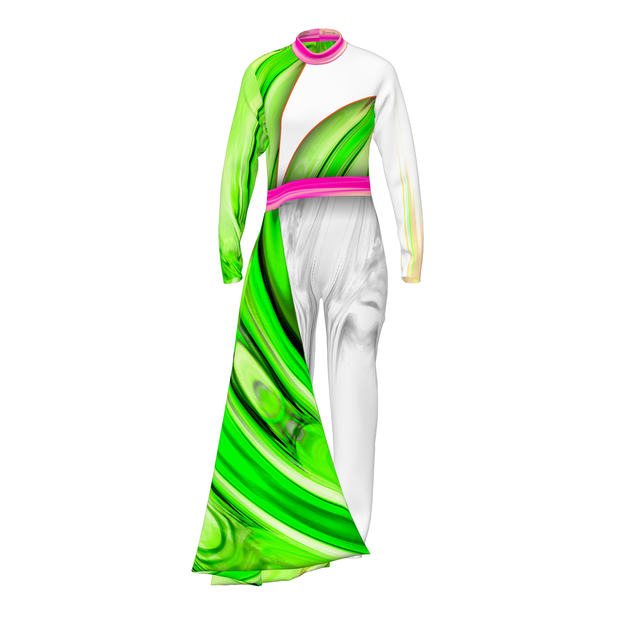 DIGITAL PRINT UNITARD - Tidal