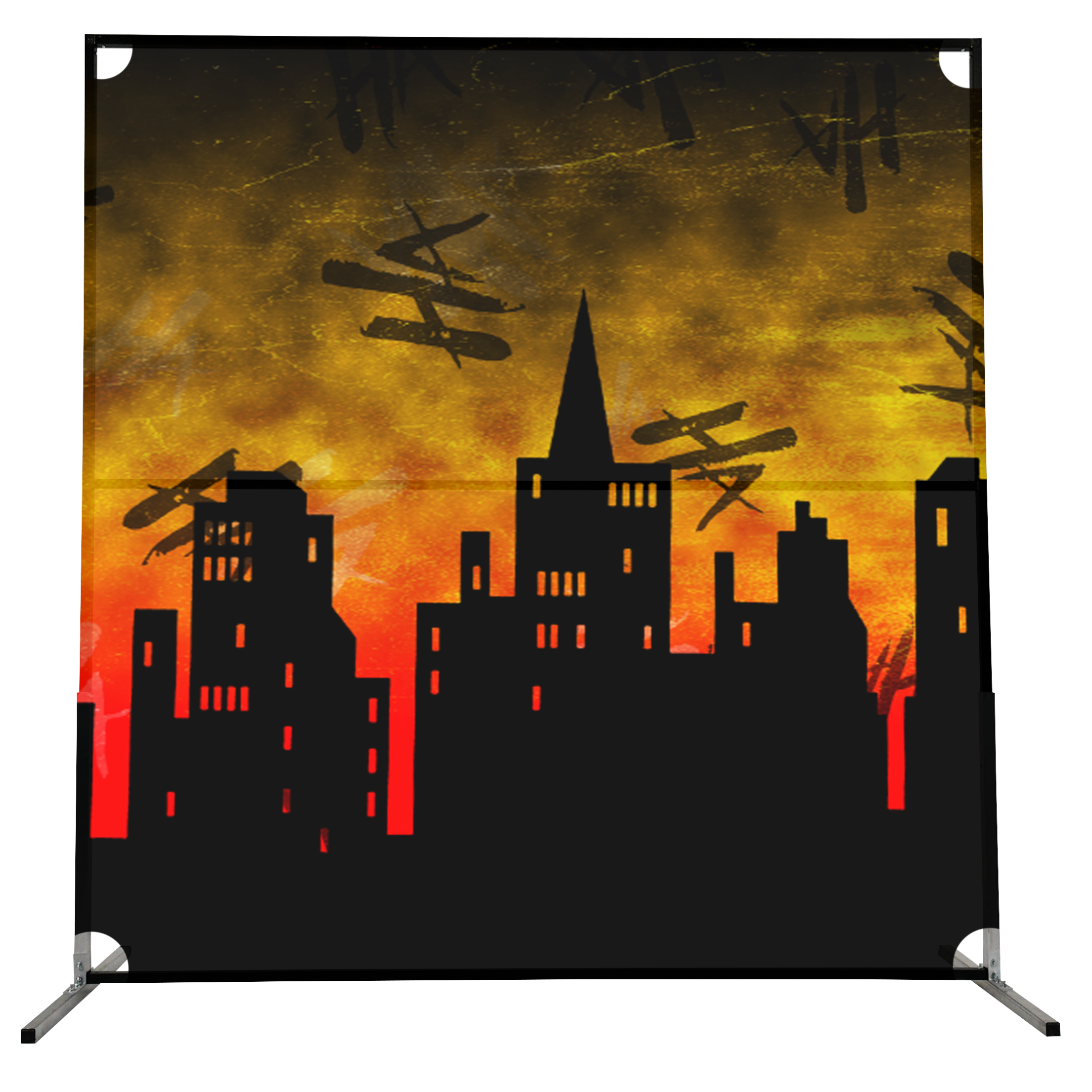 Why So Serious? - Backdrop Prop Graphic