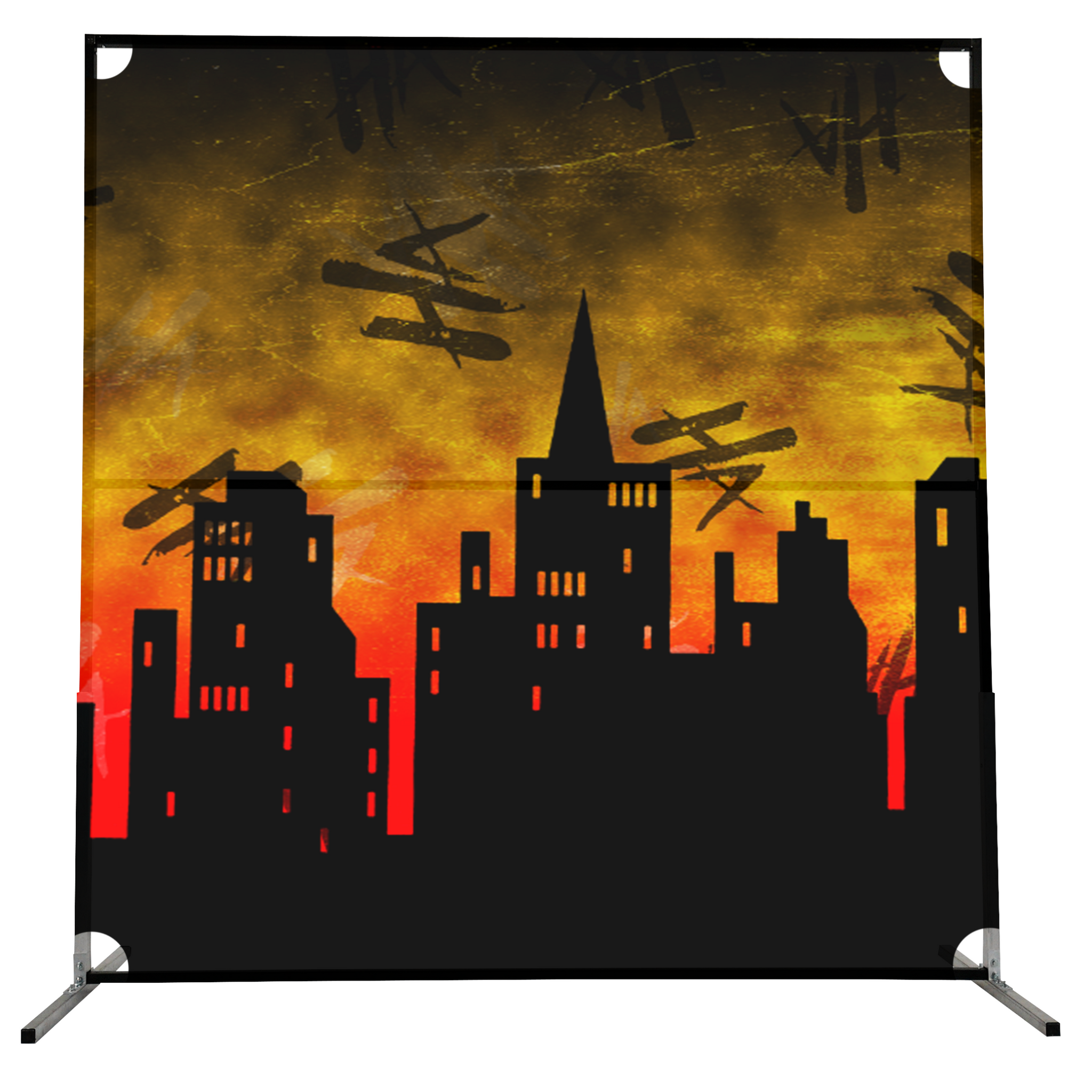 Why So Serious? - Backdrop Prop Graphic