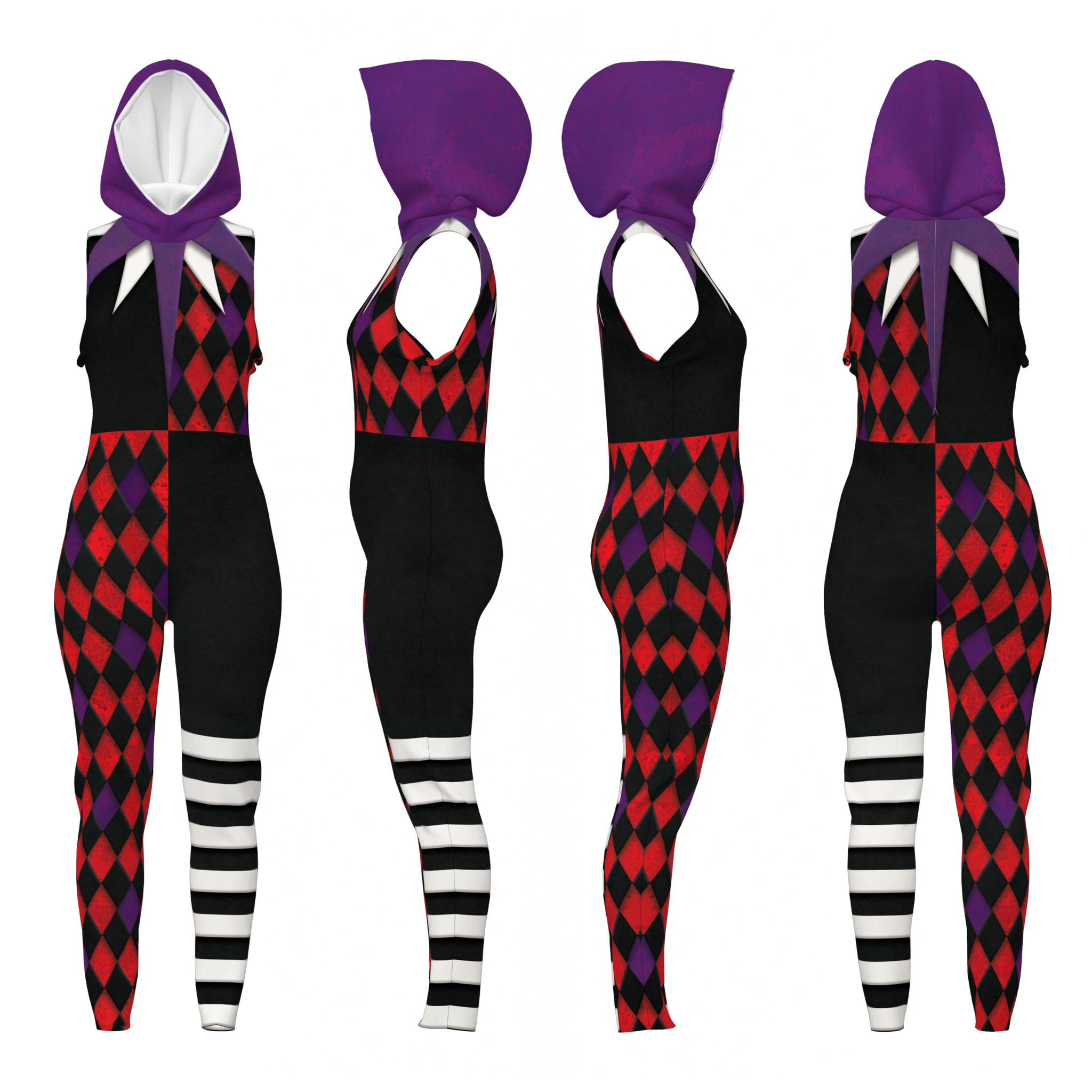 DIGITAL PRINT UNIFORM - Jester of Kings Unitard 1