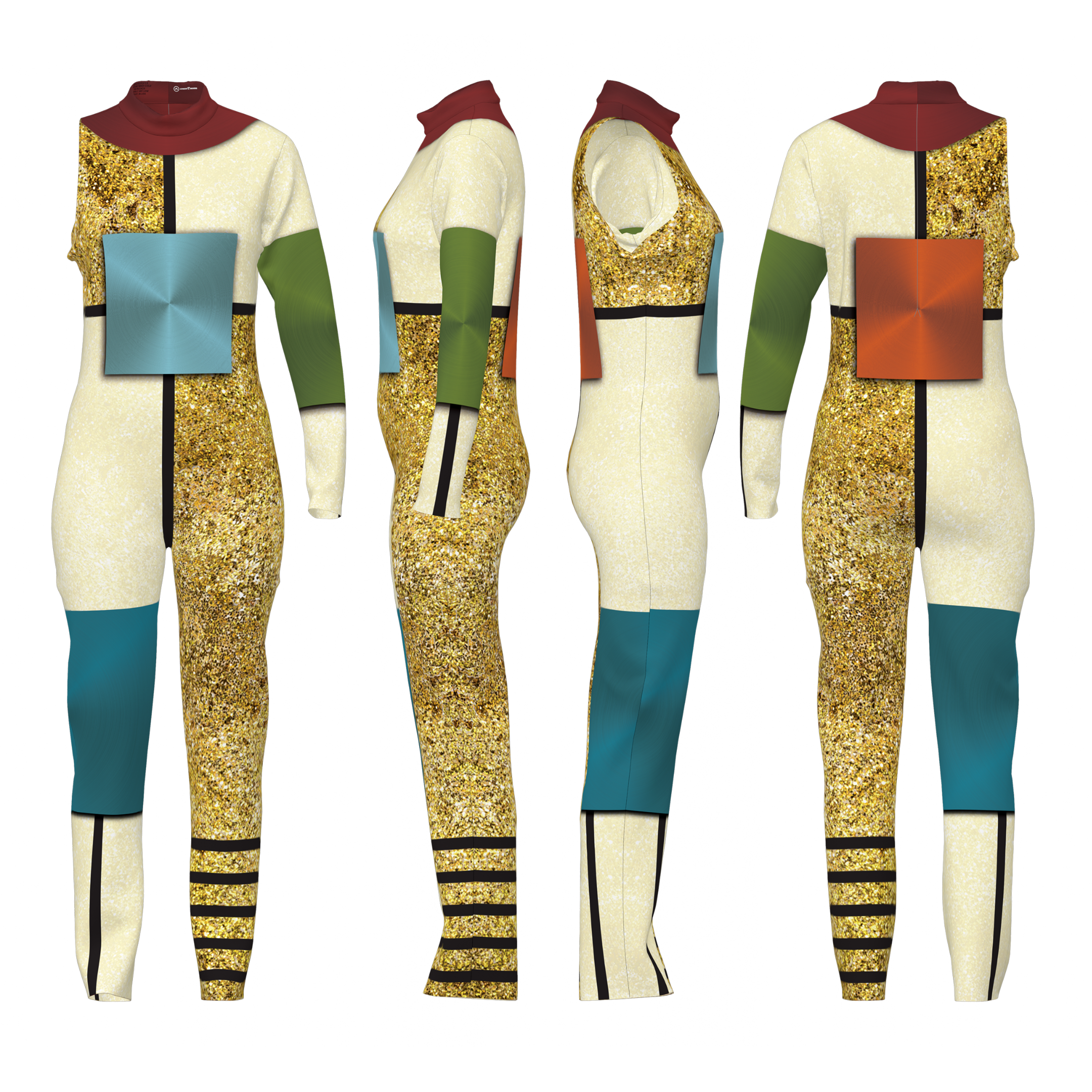 DIGITAL PRINT UNIFORM - Chime In Unitard