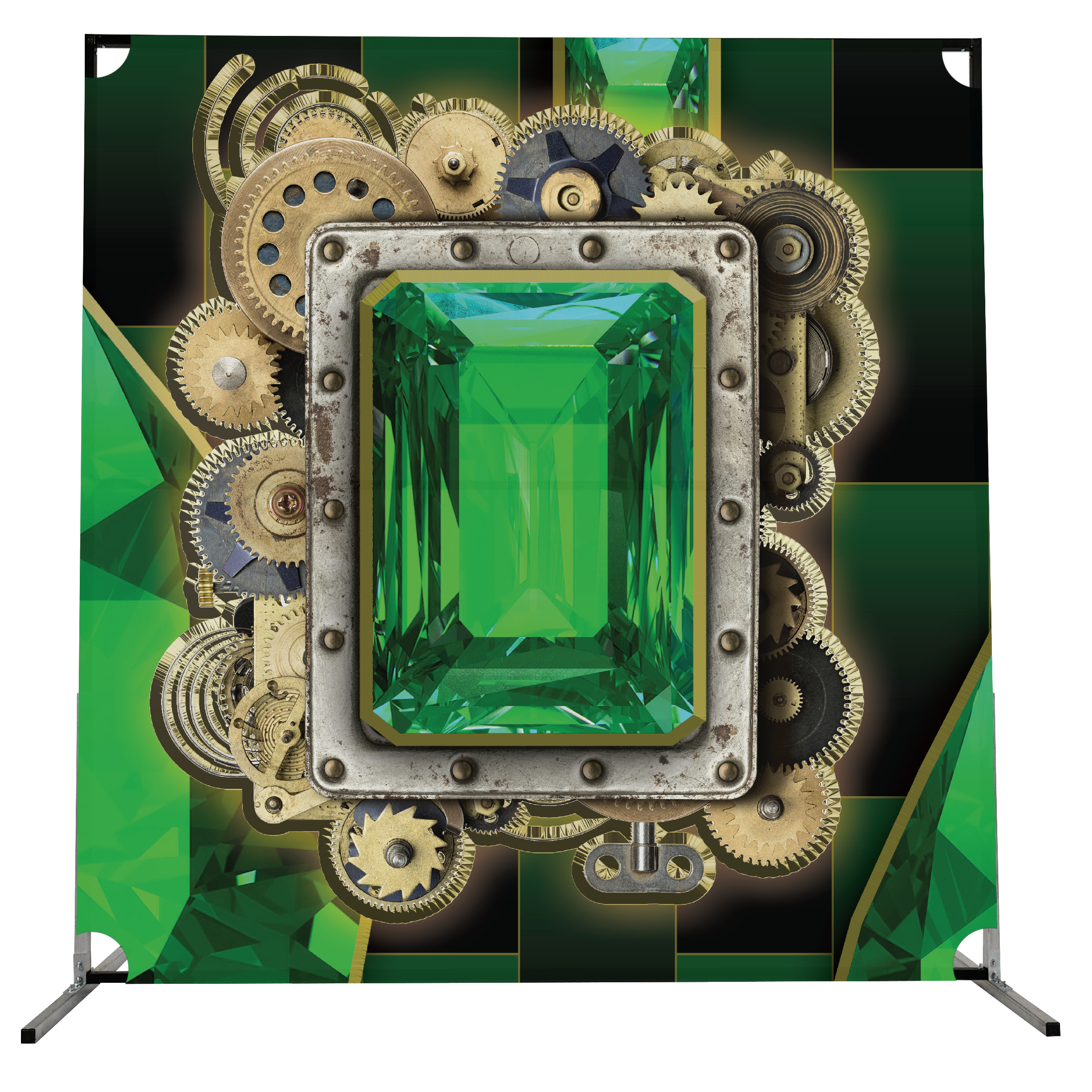 THE EMERALD CITY - BACKDROP PROP GRAPHIC 2
