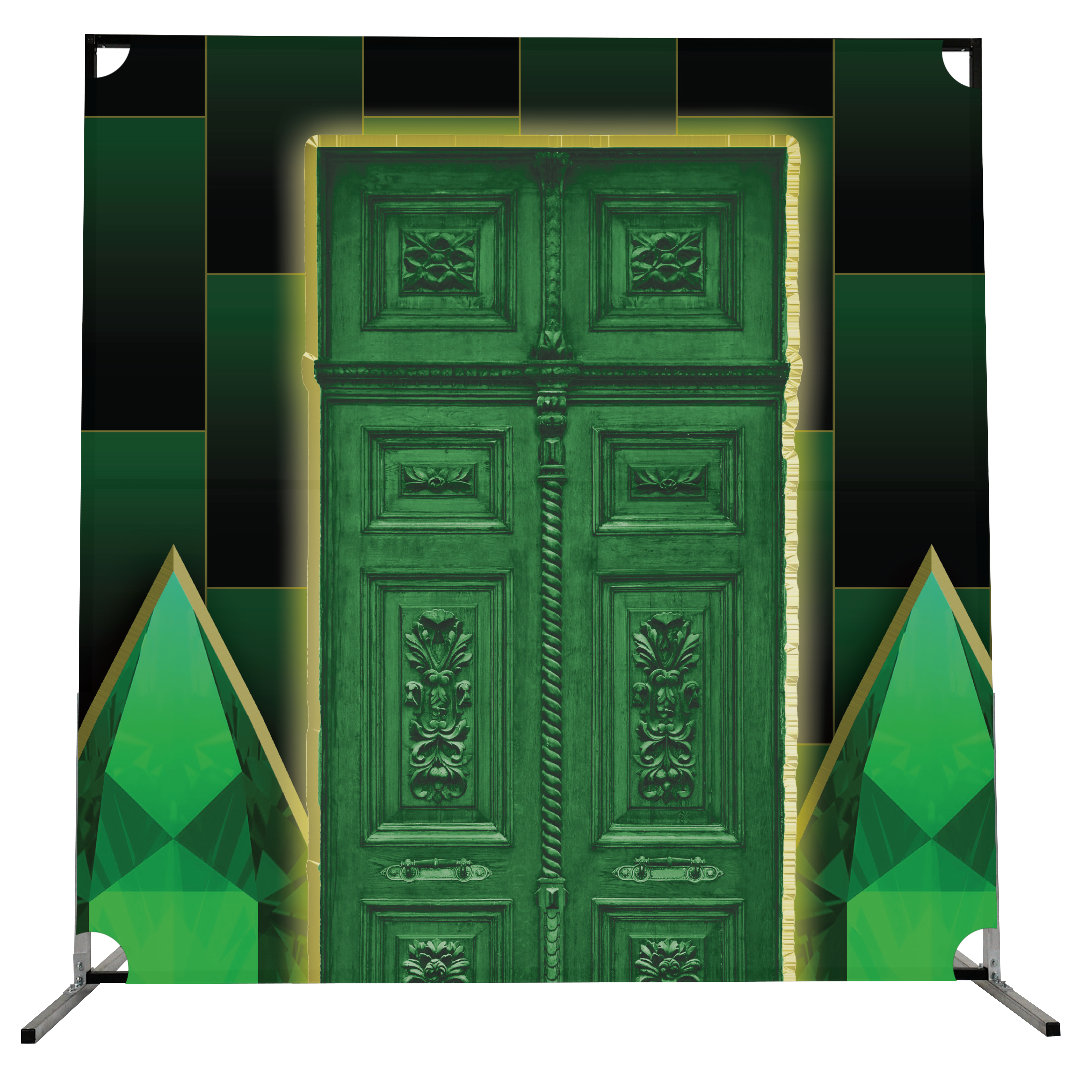THE EMERALD CITY - BACKDROP PROP GRAPHIC 2