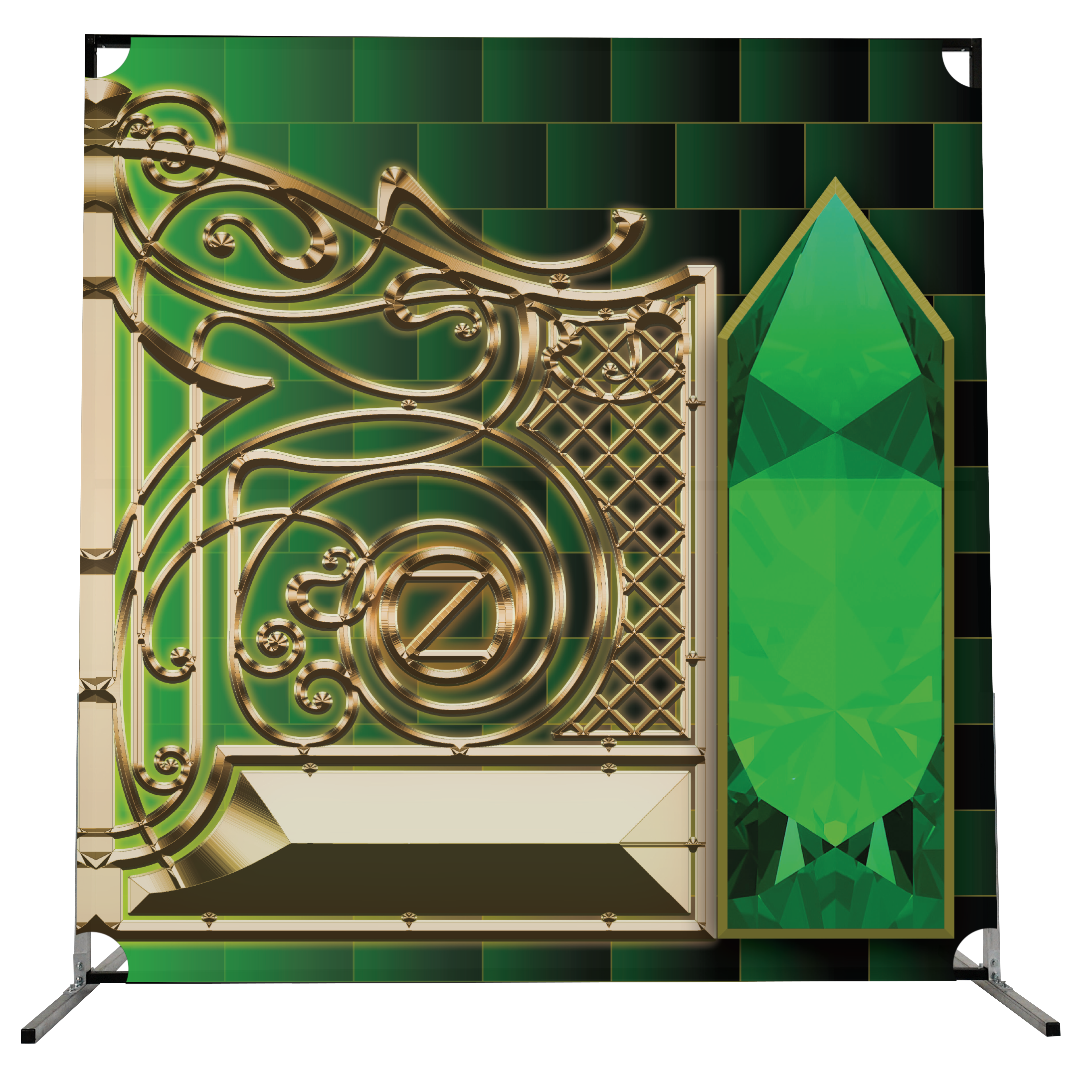 THE EMERALD CITY - BACKDROP PROP GRAPHIC 3