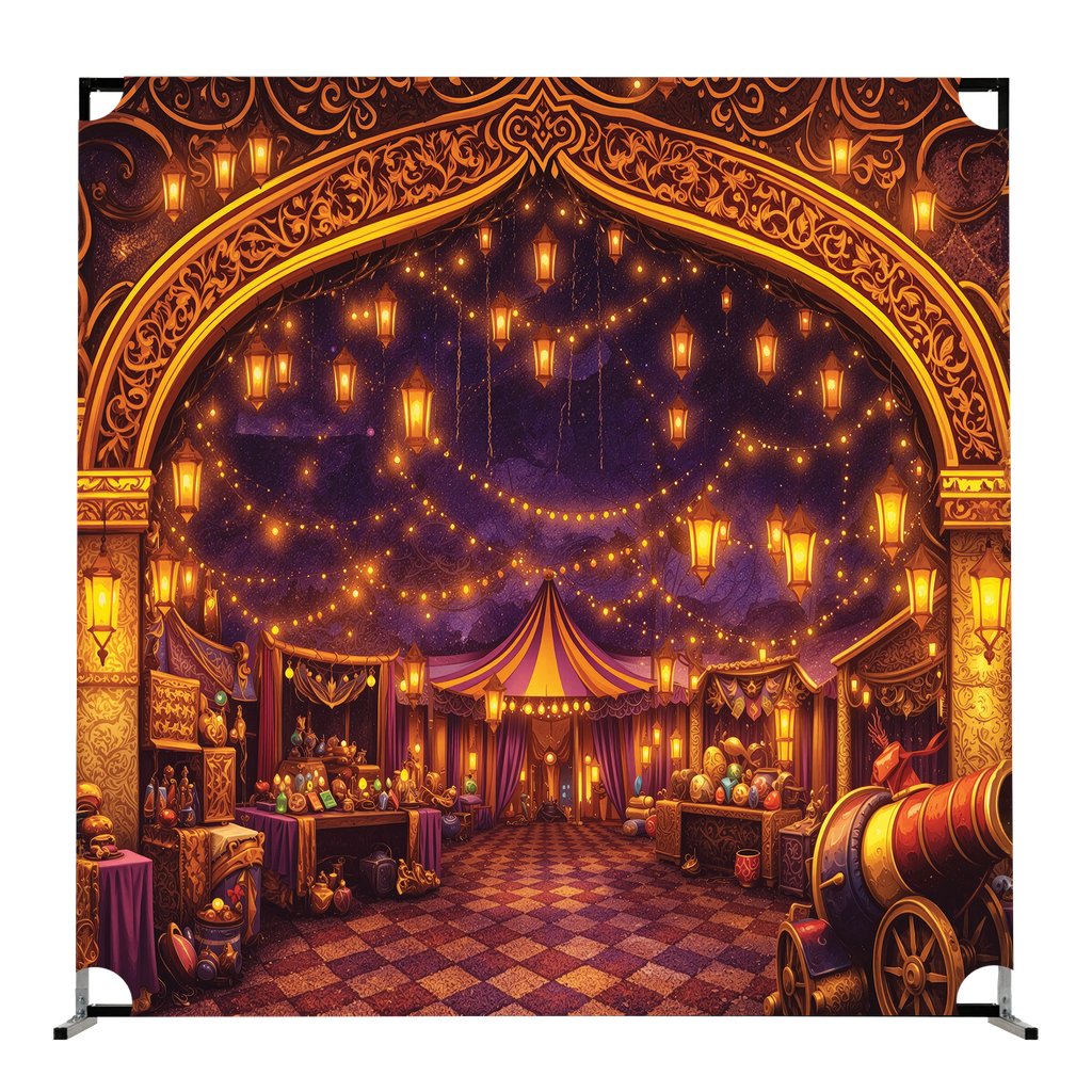 Bizarre Bazaar - BACKDROP PROP GRAPHICS
