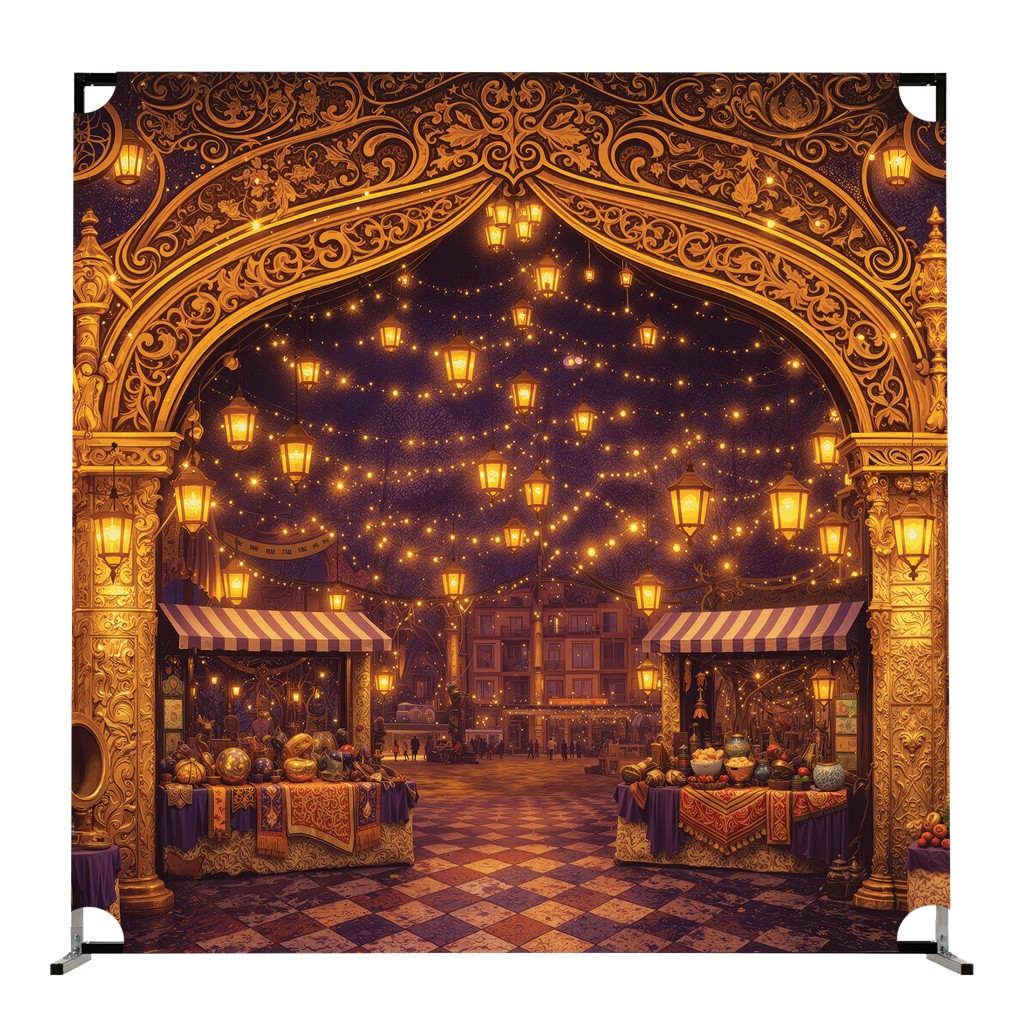 Bizarre Bazaar - BACKDROP PROP GRAPHICS