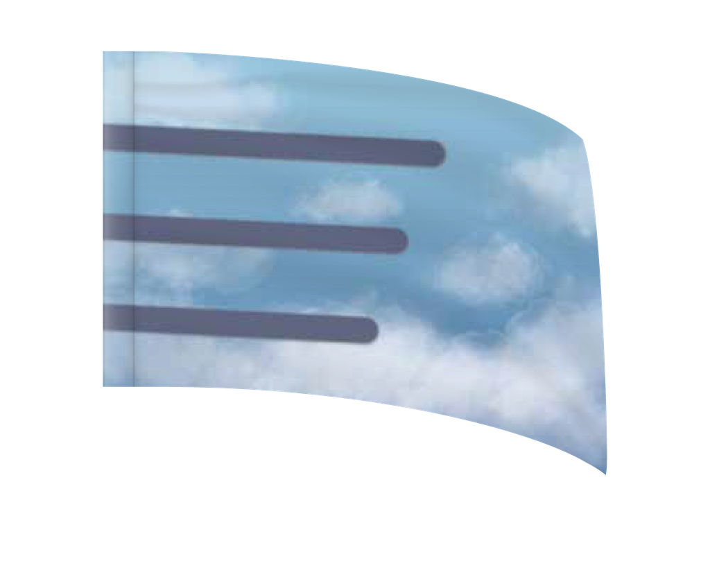 Sky Path - Standard Flag – Synced Up Designs