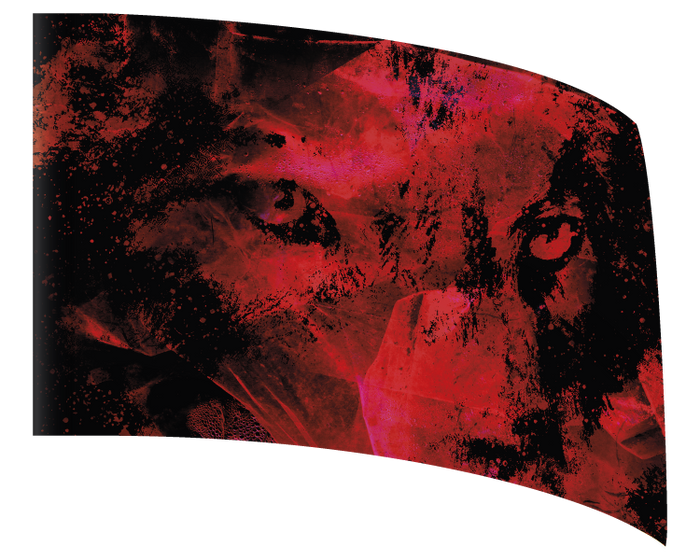 Crimson Spirit - STANDARD FLAG