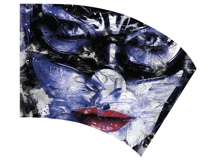 Abstract Visage - RAINBOW FLAG