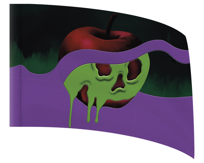 Toxic Skull - STANDARD FLAG