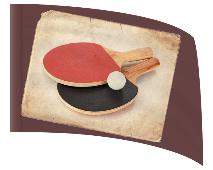 Vintage Table Tennis - STANDARD FLAG