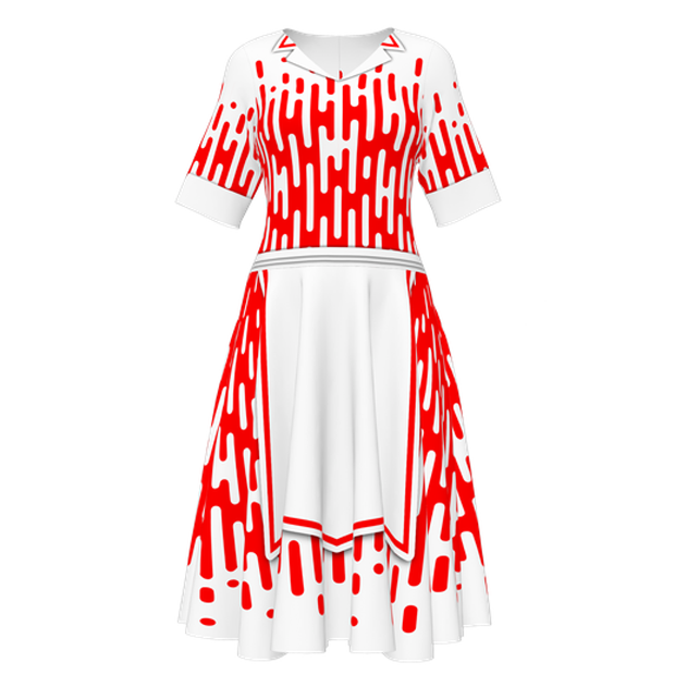 A Taste of Class Dress - DIGITAL PRINT UNIFORM