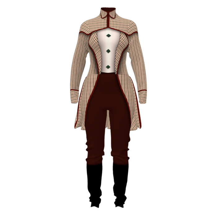 Tailored Houndstooth - DIGITAL PRINT UNIFORM