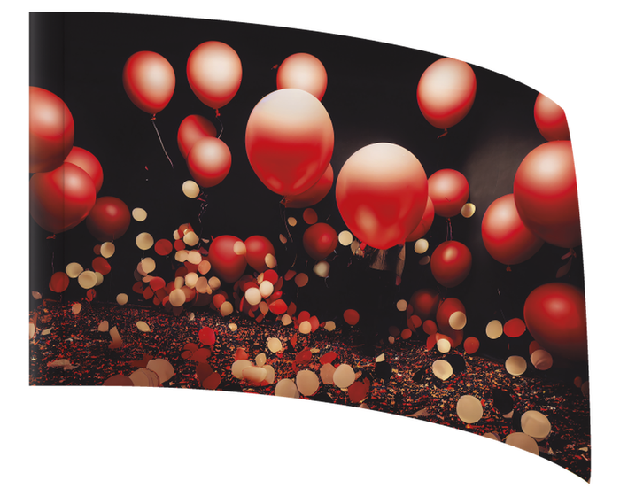 Crimson Celebration - STANDARD FLAG