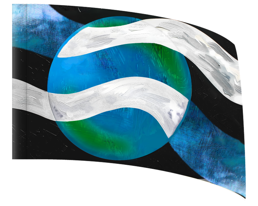 Ethereal Globe - STANDARD FLAG