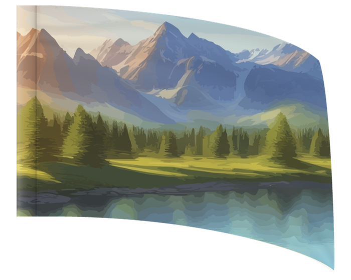 Mountain Serenity - STANDARD FLAG