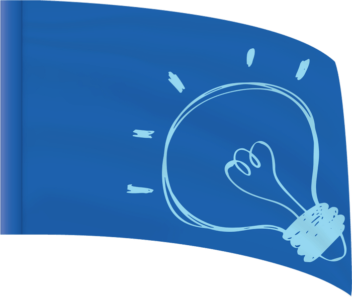 Bright Idea - STANDARD FLAG