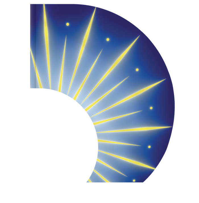 Sunburst Glow - C-SWING FLAG