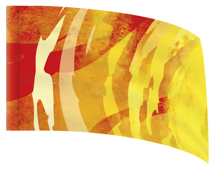 Radiant Strokes - OVERSIZED STANDARD FLAG