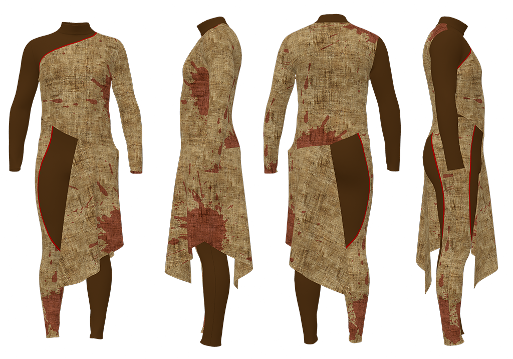 Rustic Splatter - HYBRID UNIFORM HPW-3 – Synced Up Designs