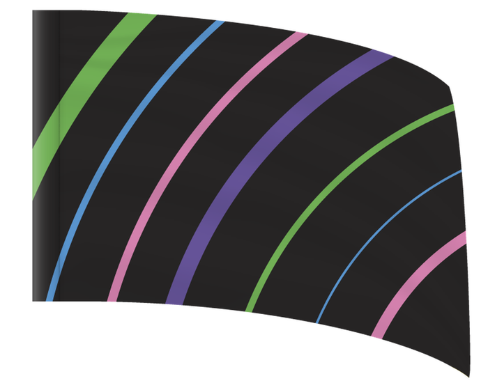Vibrant Arc - STANDARD FLAG