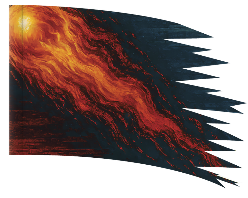 Distressed Flame - DISTRESSED FLAG