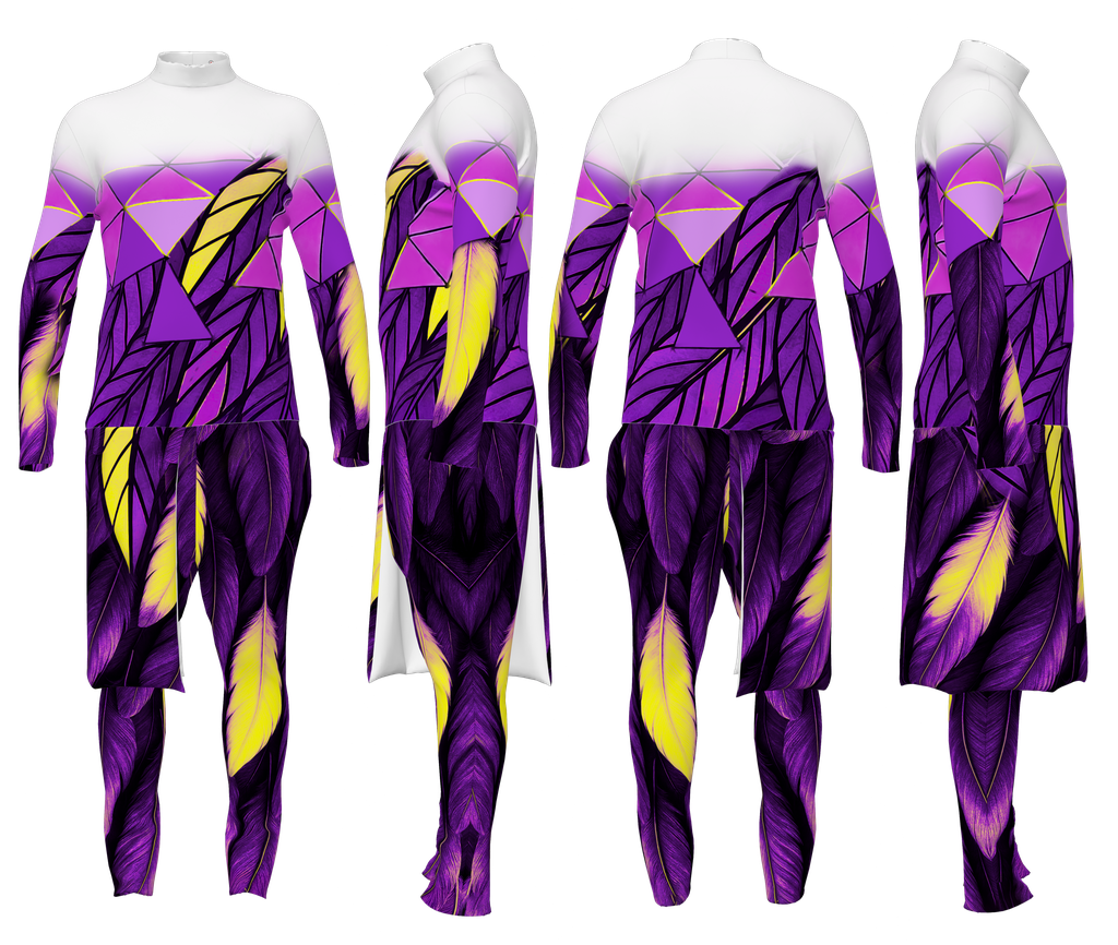Golden Plumage - DIGITAL PRINT UNIFORM – Synced Up Designs