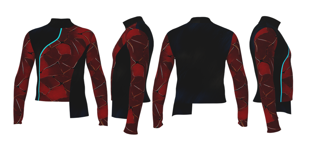 Shattered Ruby - HYBRID TOP HT-6