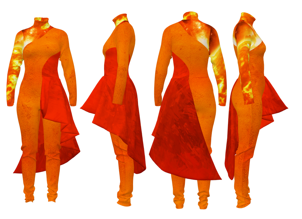 Fire Burst - DIGITAL PRINT UNIFORM – Synced Up Designs