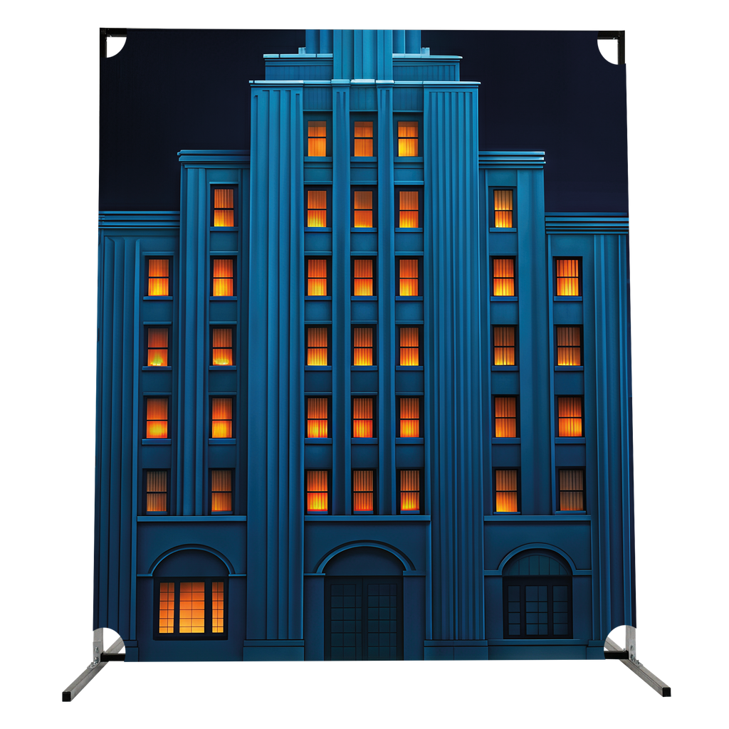 Illuminated Metropolis - BACKDROP PROP GRAPHICS