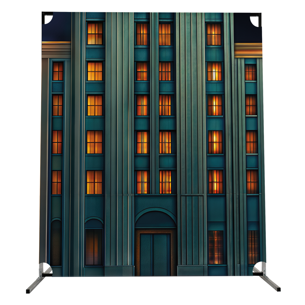 Illuminated Metropolis - BACKDROP PROP GRAPHICS