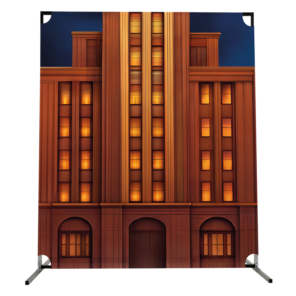 Illuminated Metropolis - BACKDROP PROP GRAPHICS