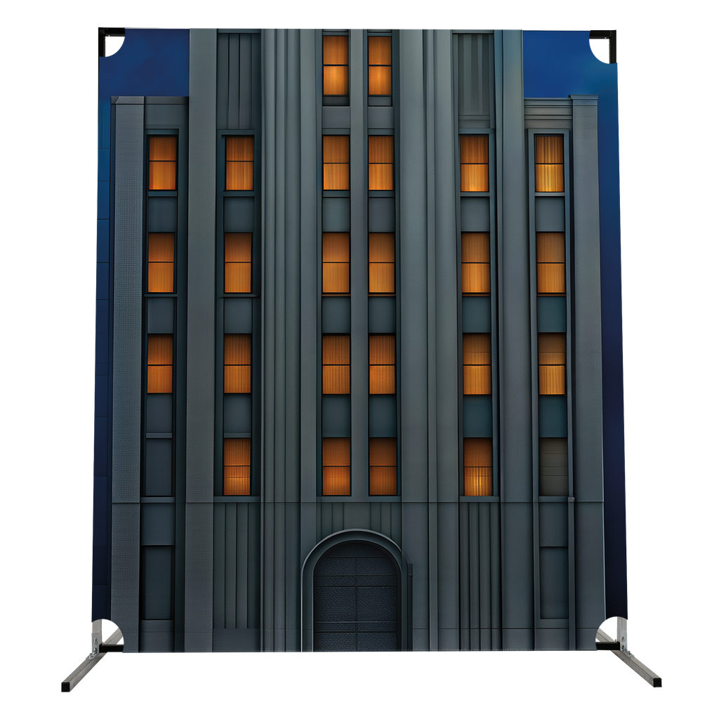 Illuminated Metropolis - BACKDROP PROP GRAPHICS