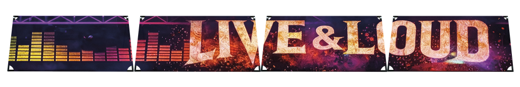Sound Spectrum - BACKDROP PROP GRAPHICS