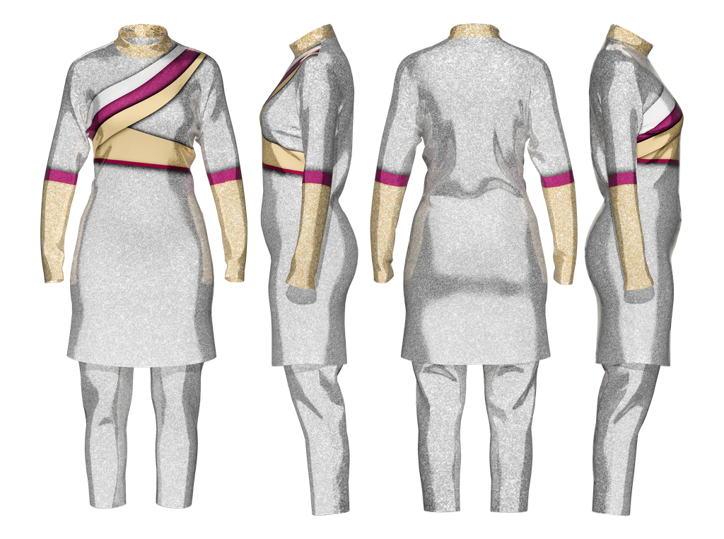 Shimmering Cascade - DIGITAL PRINT UNIFORM