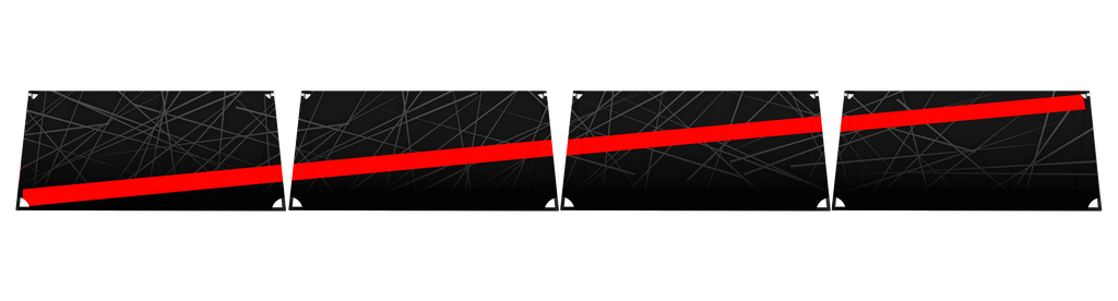 Ascending Red Line - BACKDROP PROP GRAPHICS