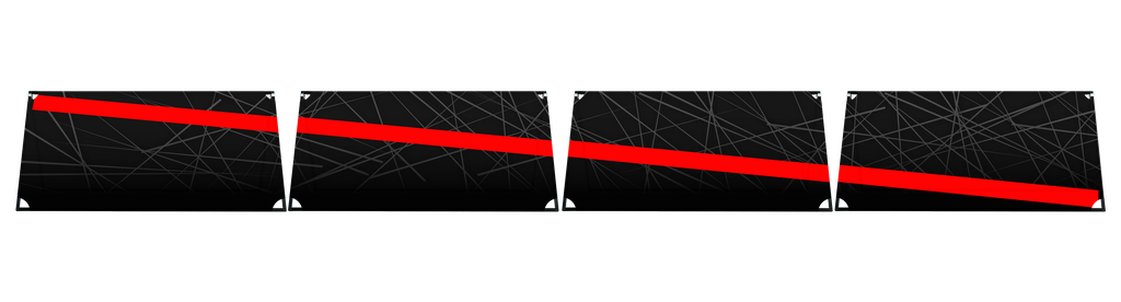 Ascending Red Line - BACKDROP PROP GRAPHICS