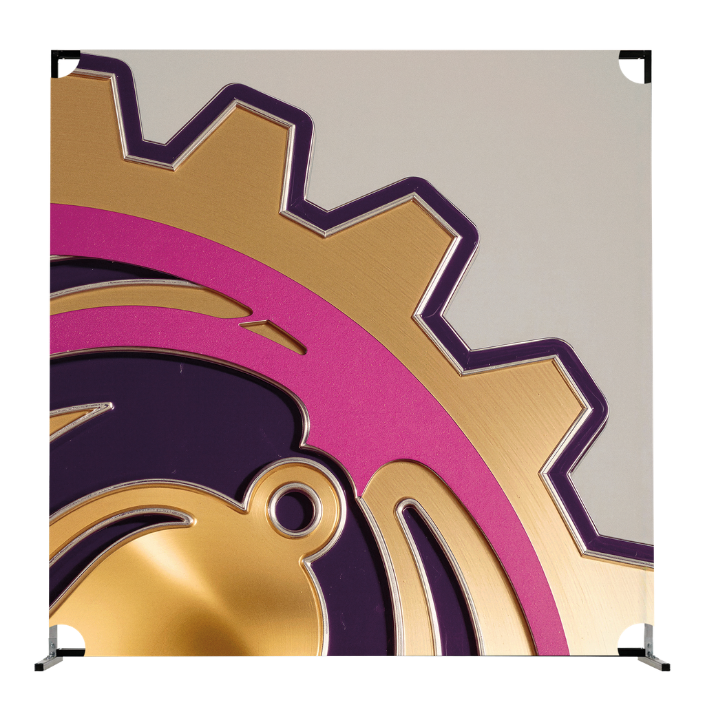 Ornate Gears and Bells - BACKDROP PROP GRAPHICS